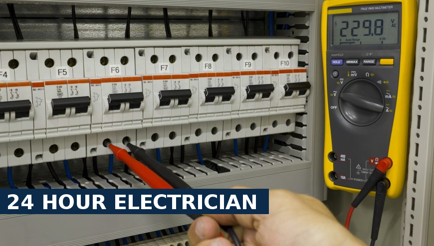 24 Hour electrician Longfield
