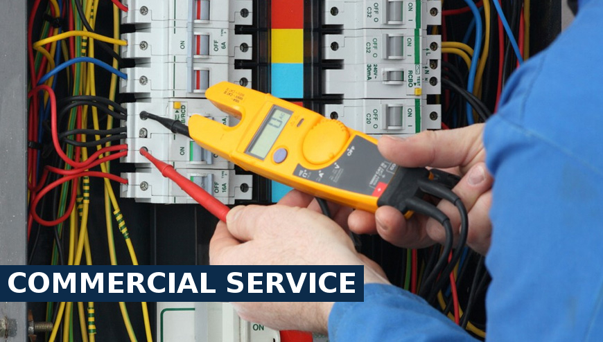 Commercial service electrical services Longfield
