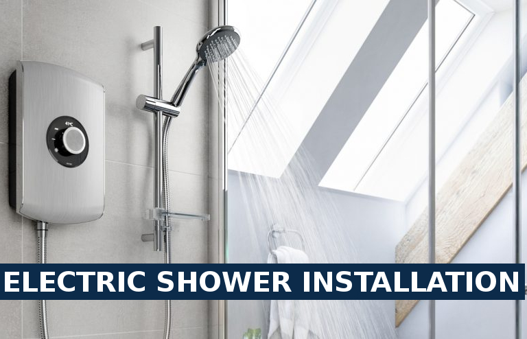 Electric shower installation Longfield